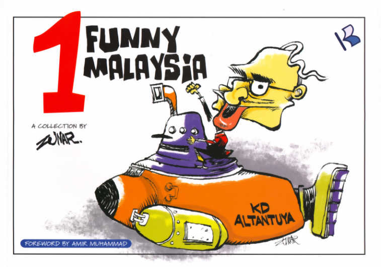Cover of Zunar's 1Funny Malaysia