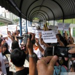 Protesting RTM's censorship