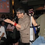 Marion D’Cruz asking politicians to offer real change, instead of just rhetoric. What are you all doing for education and the arts, she asked.