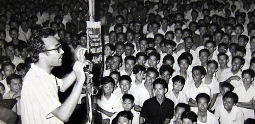 Syed-Hamid_1969-election-rally Syed Hamid during a 1969 election rally