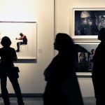 Pictures of the artists at work. Featured in Sosrowardoyo's photos are Zakii (left) and Ahmad Fuad Osman (top right).