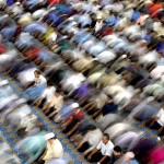 Muslim Friday prayers. (Pic by Nafise Motlaq)