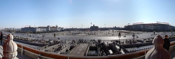 Tiananmen Sq Tiananmen Square (Wiki commons)
