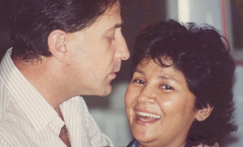 Faridah-Joe-in-1990 Faridah and Joe in 1990
