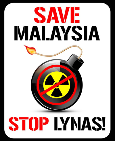 (Source: Petition to Stop Lynas Facebook page @ www.facebook.com/save.kuantan)