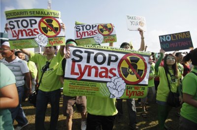 (File pic; source: Stop Lynas! Save Kuantan Facebook page)