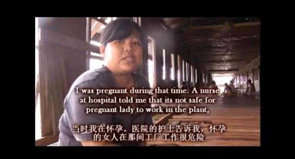 Cynthia Unau's testimony as featured in Chou's video clip